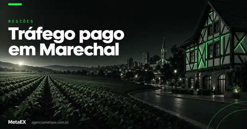 Tráfego pago em Marechal Cândido Rondon: agro, comércio e microrregião