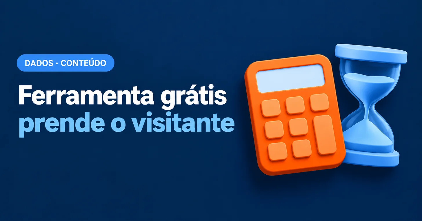 Ferramenta gratuita no site: por que ela segura o visitante por 3 min 43 s