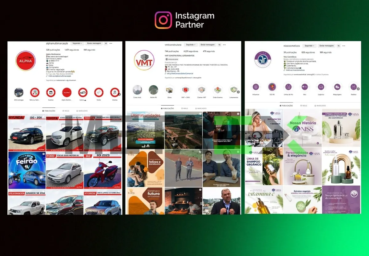 Instagram Partner - Gestão de Redes Sociais