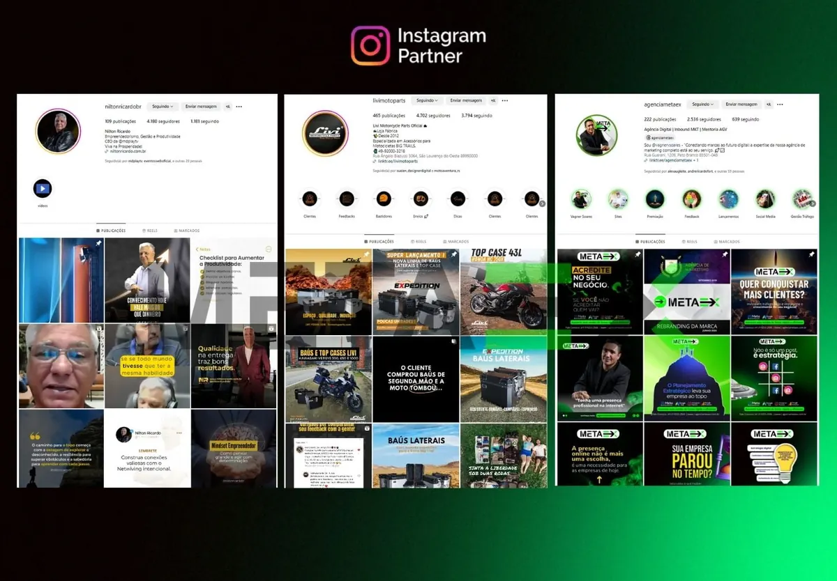 Instagram Partner - Gestão de Redes Sociais