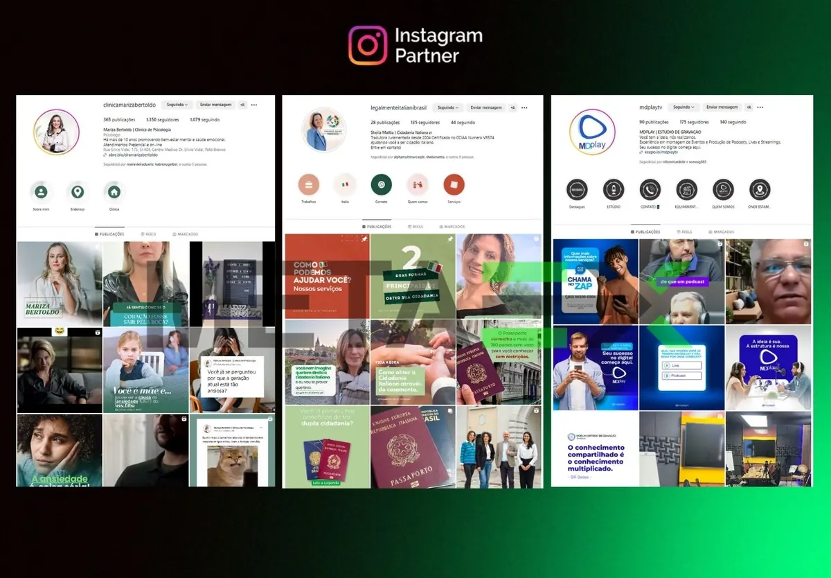 Instagram Partner - Gestão de Redes Sociais