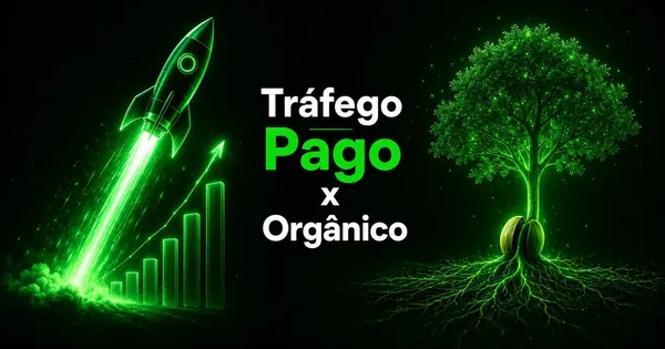 Tráfego pago ou orgânico: qual escolher e quando usar cada um